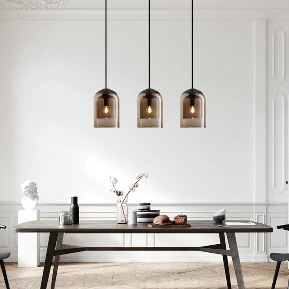 POLYANTHUS Glass Dining Pendant Light – ULURU Lighting