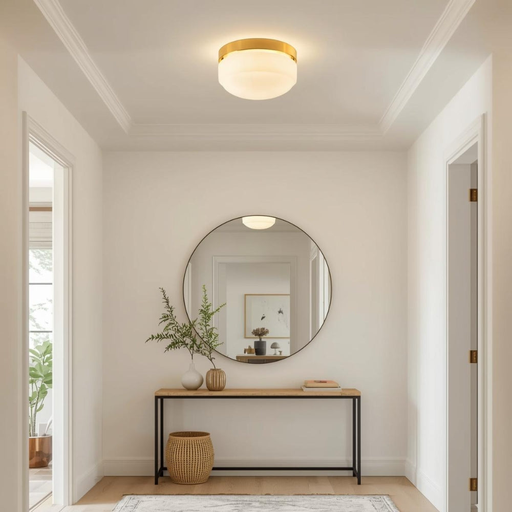 Best Lighting Ideas for Entryways with Low Ceilings