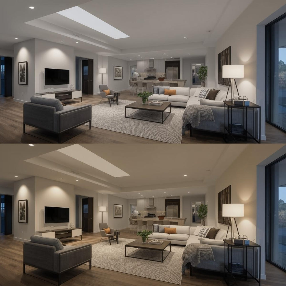 The Best Lighting Layouts for Open-Concept Living Rooms – ULURU Lighting