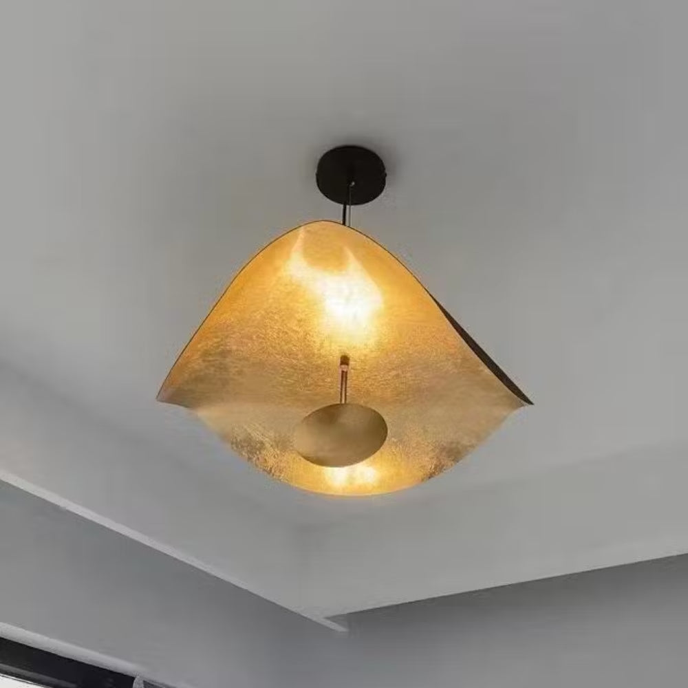 LEAV Black and Gold Pendant Light