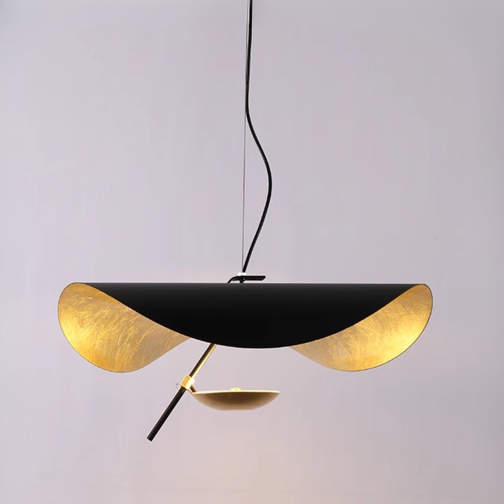 LEAV Black and Gold Pendant Light