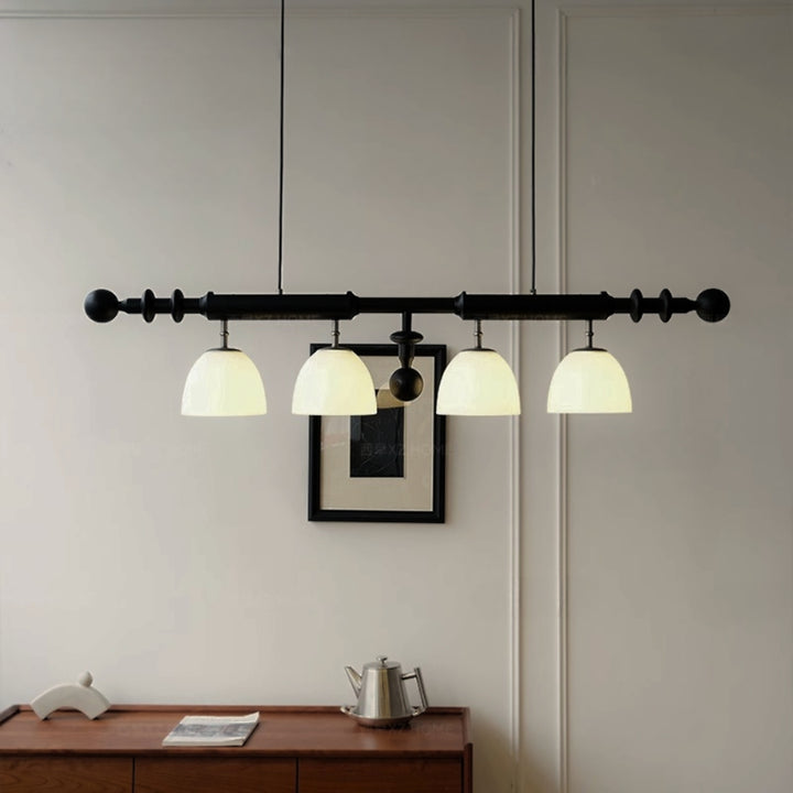 SCU Black Glass Pendant Light Kitchen