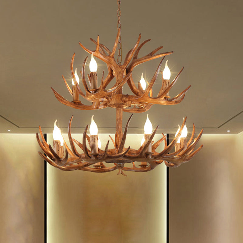 ANTLER Extra Large Chandelier Light