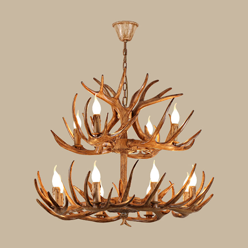 ANTLER Extra Large Chandelier Light