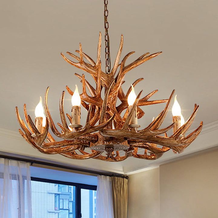 ANTLER Extra Large Chandelier Light