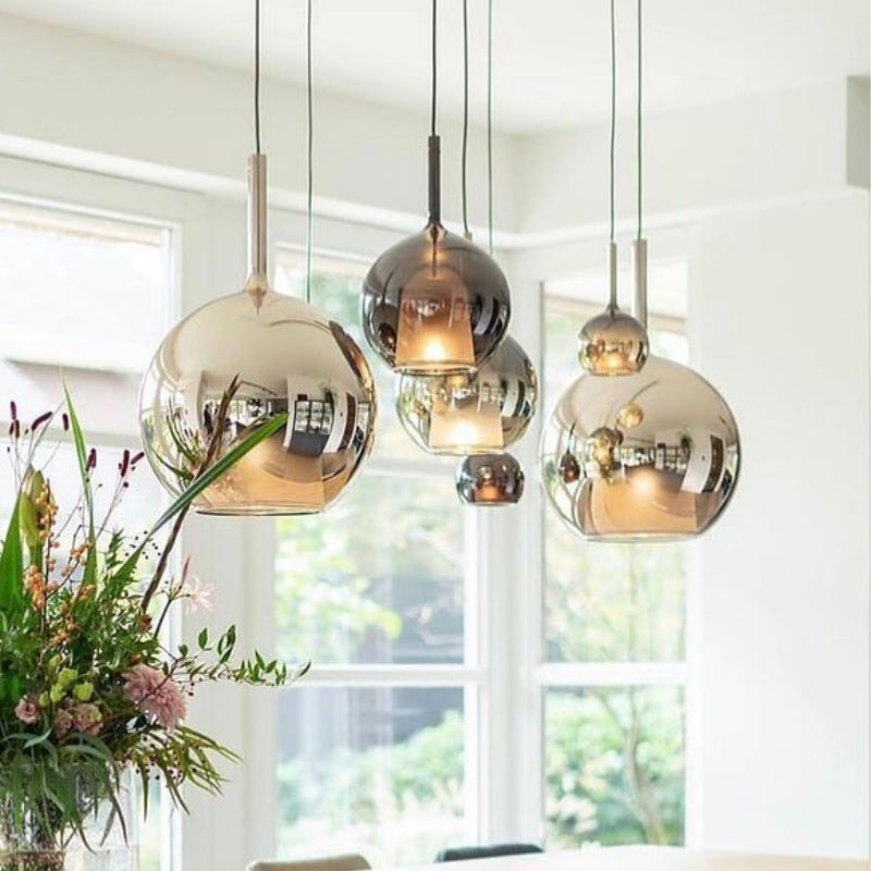 HAZI Globe Glass Pendant Light Nordic