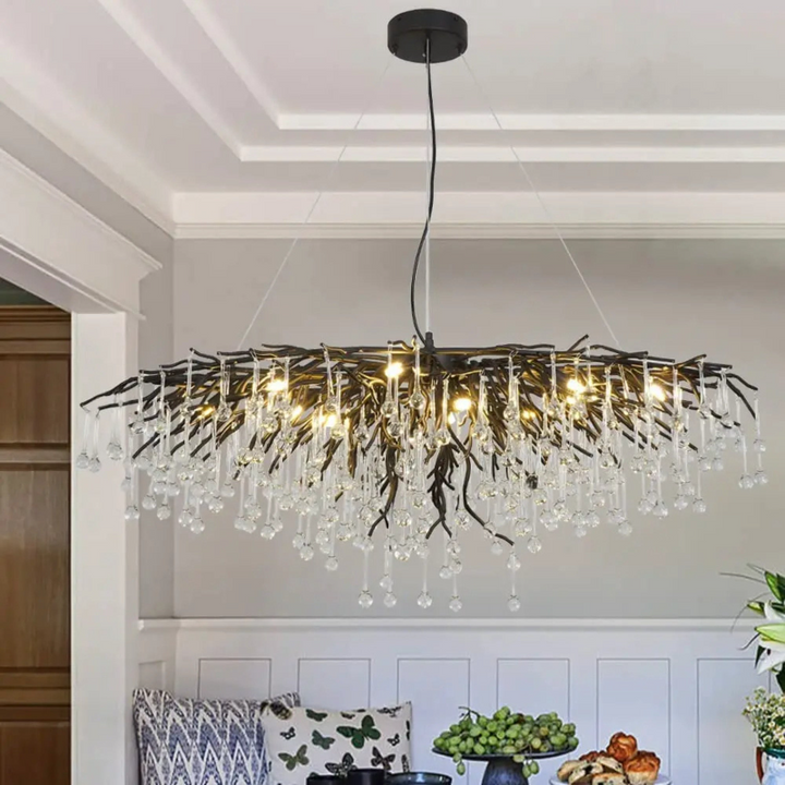  black-tree-branch-crystal-chandelier-dinning