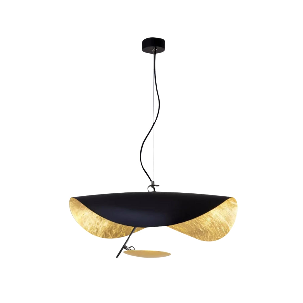 LEAV Black and Gold Pendant Light