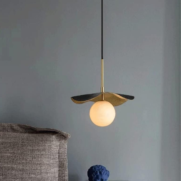 IO Black and Gold Modern Pendant Light