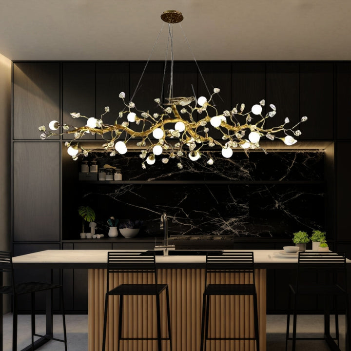 GLOBE Tree Branch Chandelier Light