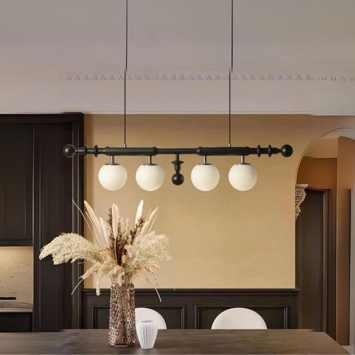 SCU Black Glass Pendant Light Kitchen