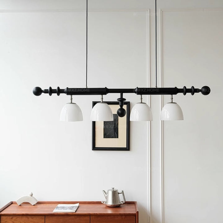 SCU Black Glass Pendant Light Kitchen