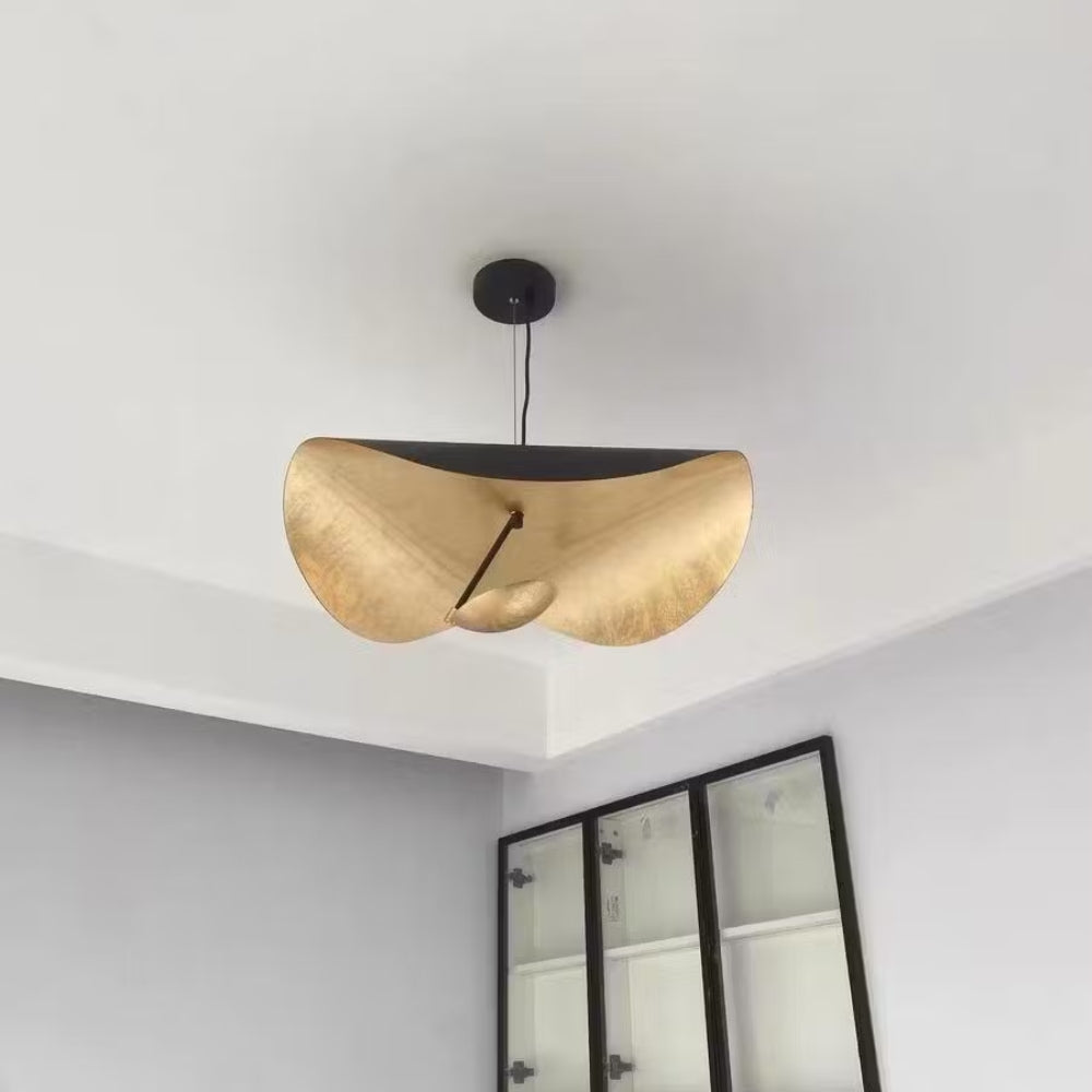 LEAV Black and Gold Pendant Light