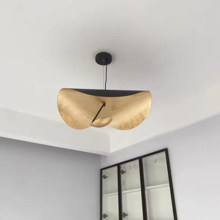 LEAV Black and Gold Pendant Light