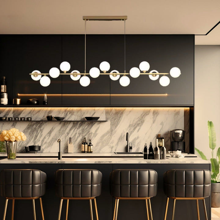 milk-glass-black-and-gold-linear-chandelier2