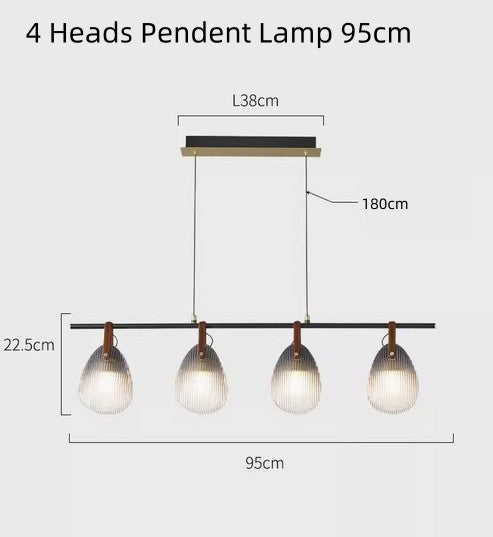 shell-glass-linear-chandelier-modern