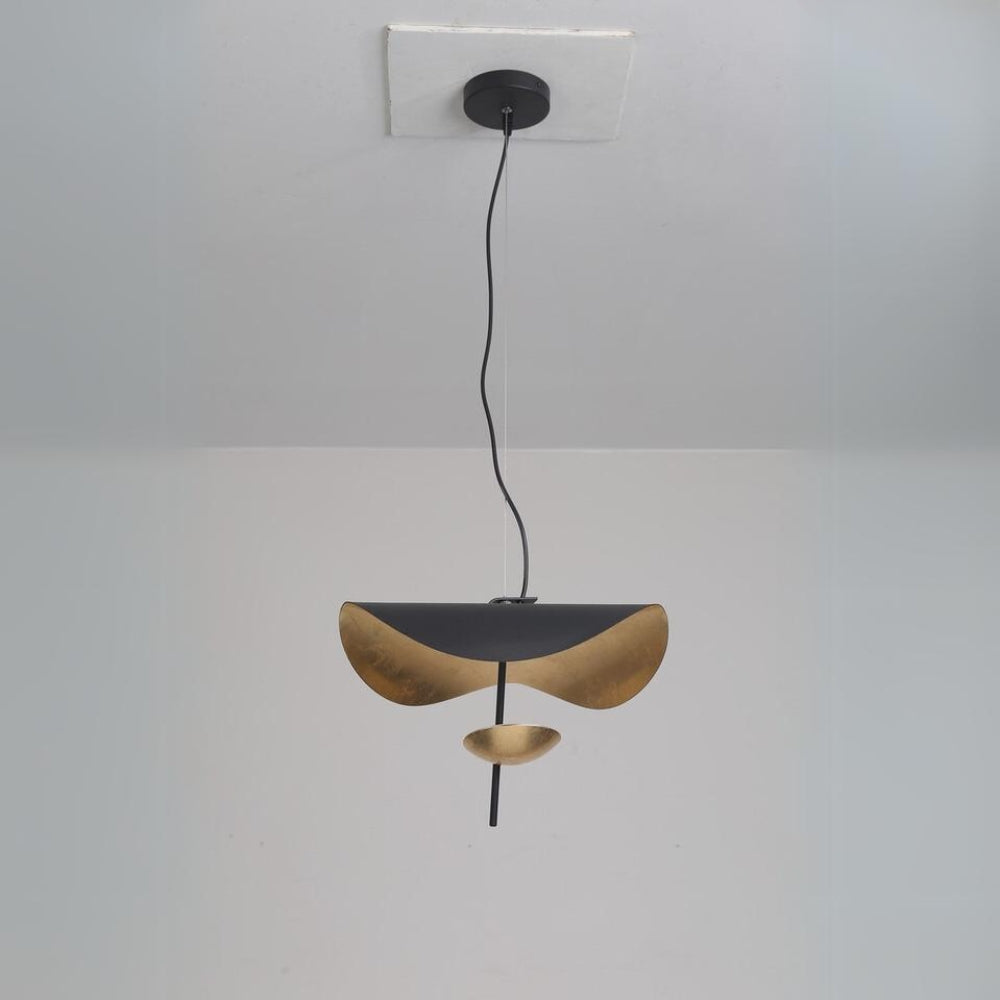 LEAV Black and Gold Pendant Light