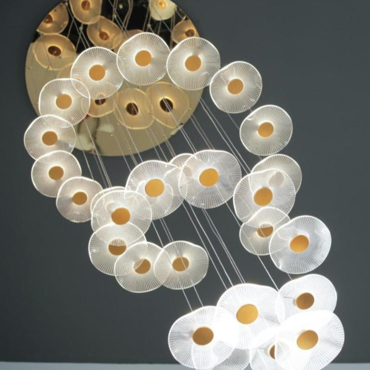 ART Gold Modern Pendant Light