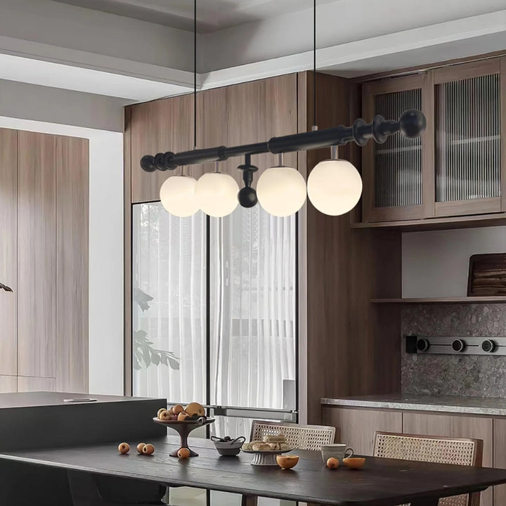 SCU Black Glass Pendant Light Kitchen