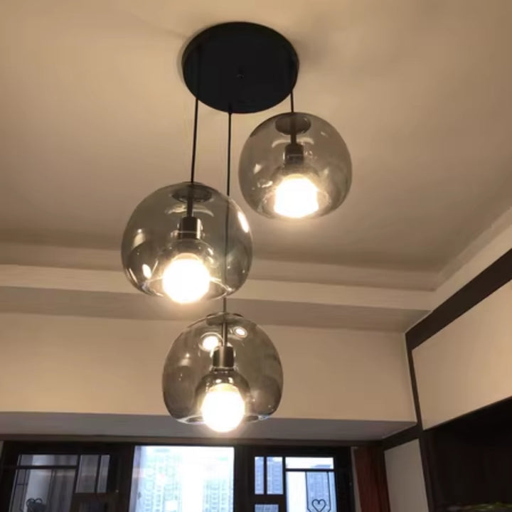 MIRO Glass Pendant Light Dining Room