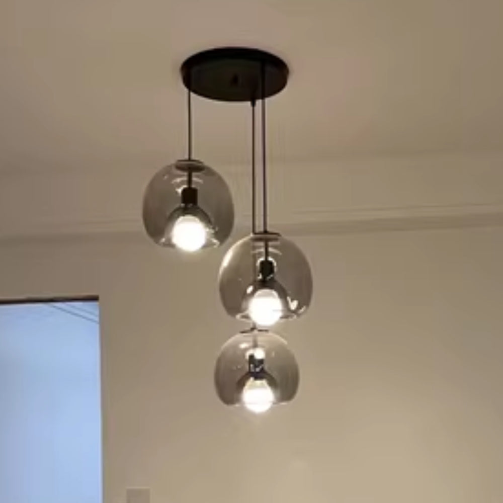 MIRO Glass Pendant Light Dining Room