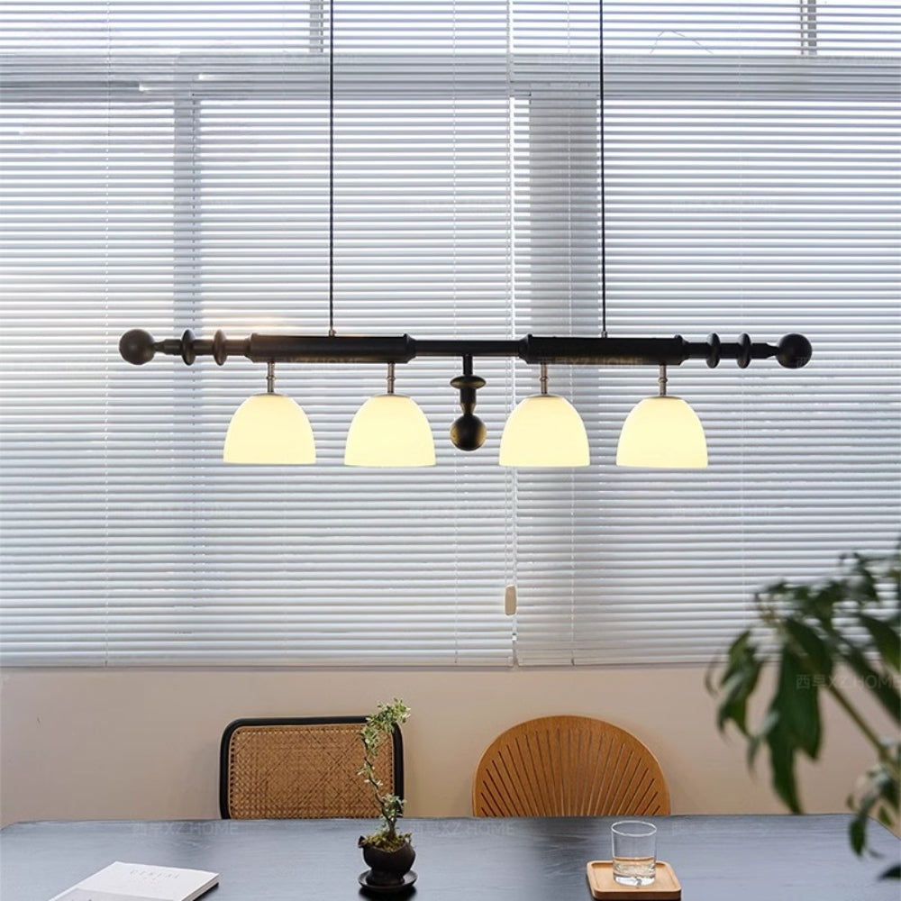 SCU Black Glass Pendant Light Kitchen