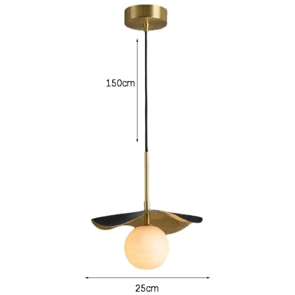 IO Black and Gold Modern Pendant Light