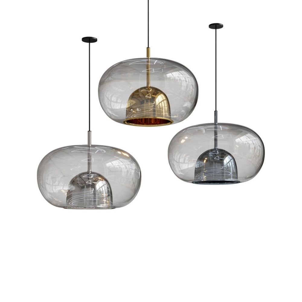 URI Modern Glass Pendant Light