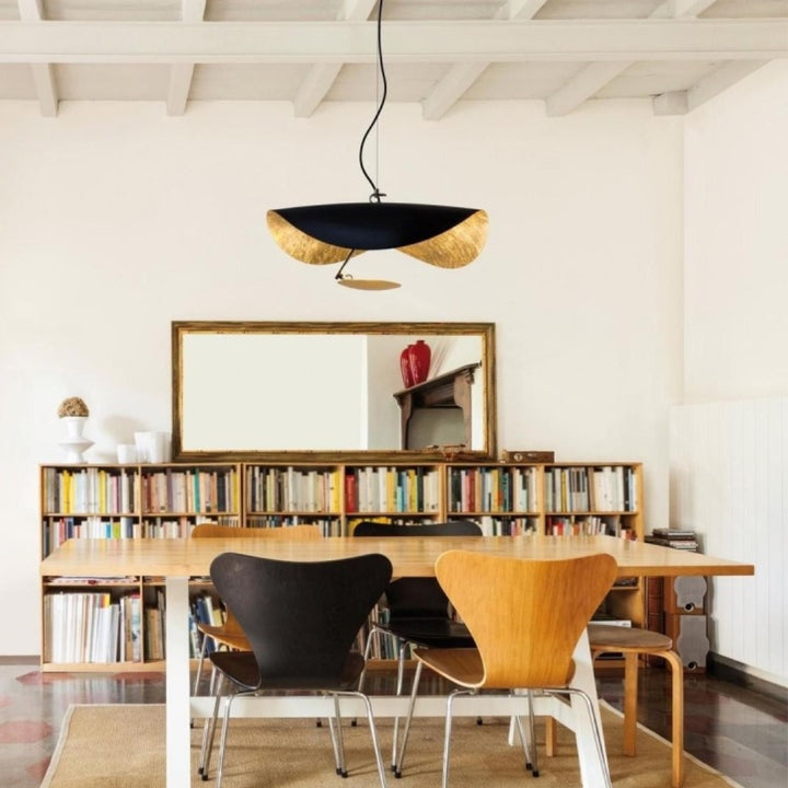 LEAV Black and Gold Pendant Light