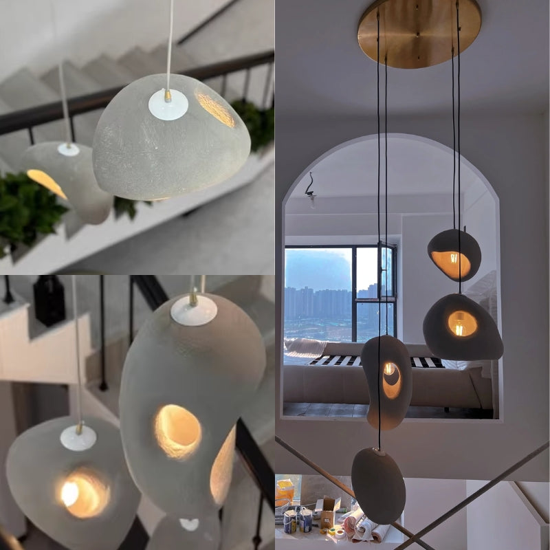 YUKI Wabi Sabi Staircase Pendant Light