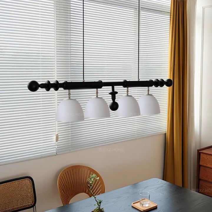 SCU Black Glass Pendant Light Kitchen