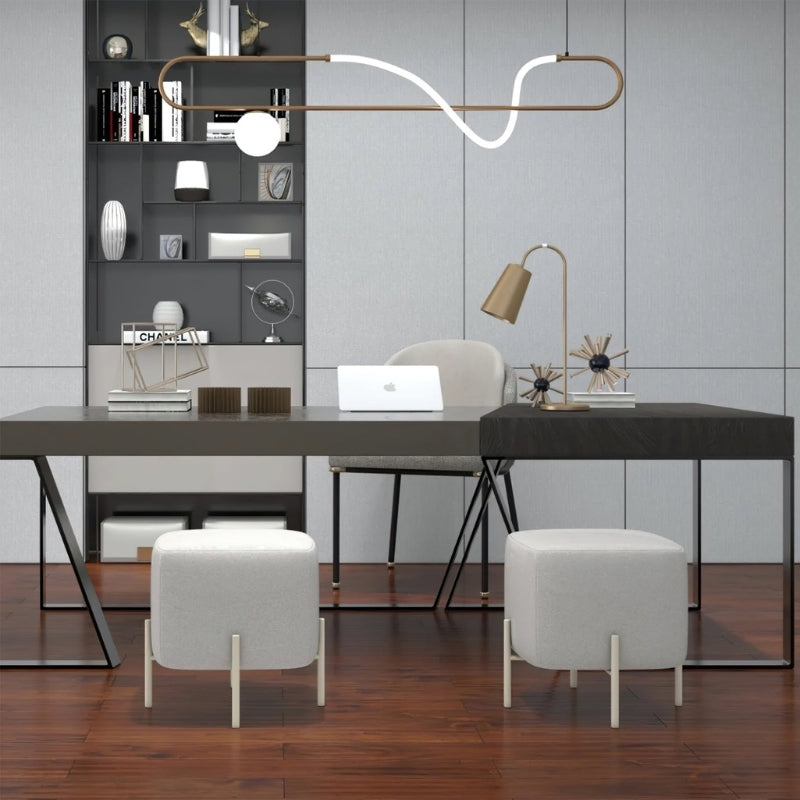 AILANI Modern Minimalist LED Linear Chandelier