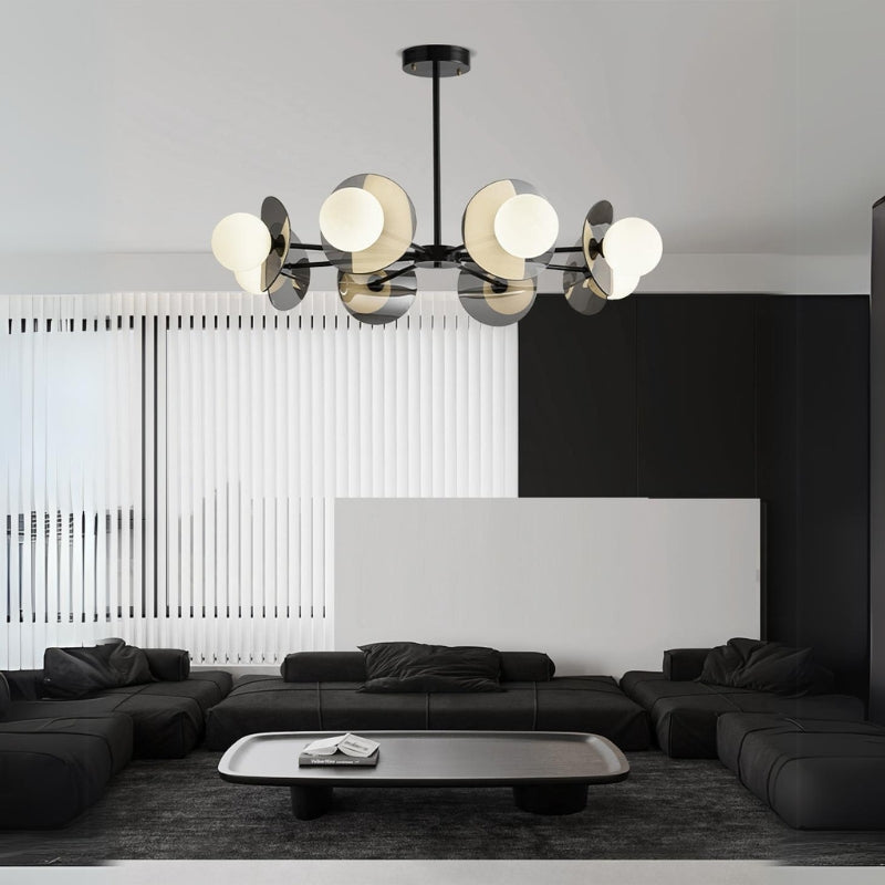 ALE Minimalist Black Chandelier