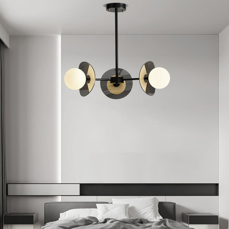 ALE Minimalist Black Chandelier