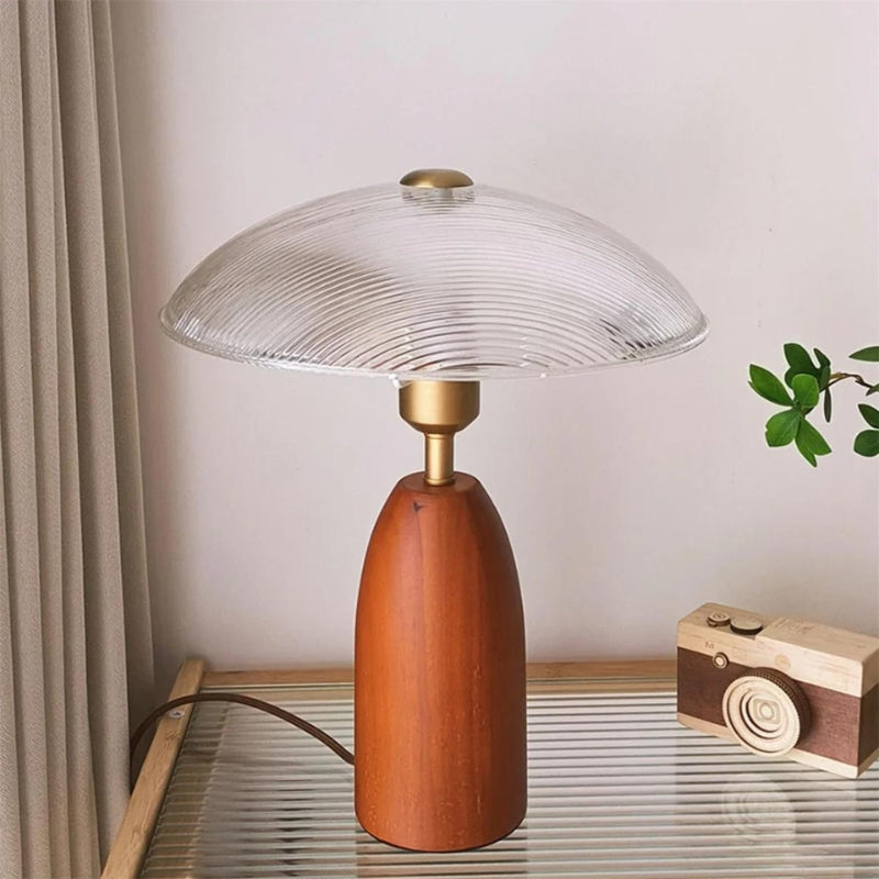 ALENA Majestic Wood Table Lamp