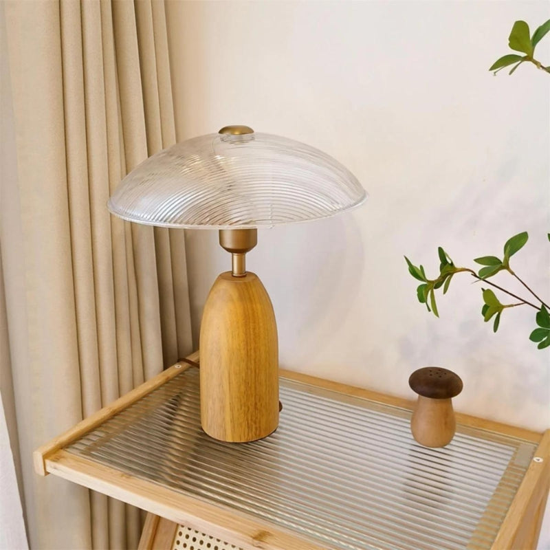 ALENA Majestic Wood Table Lamp