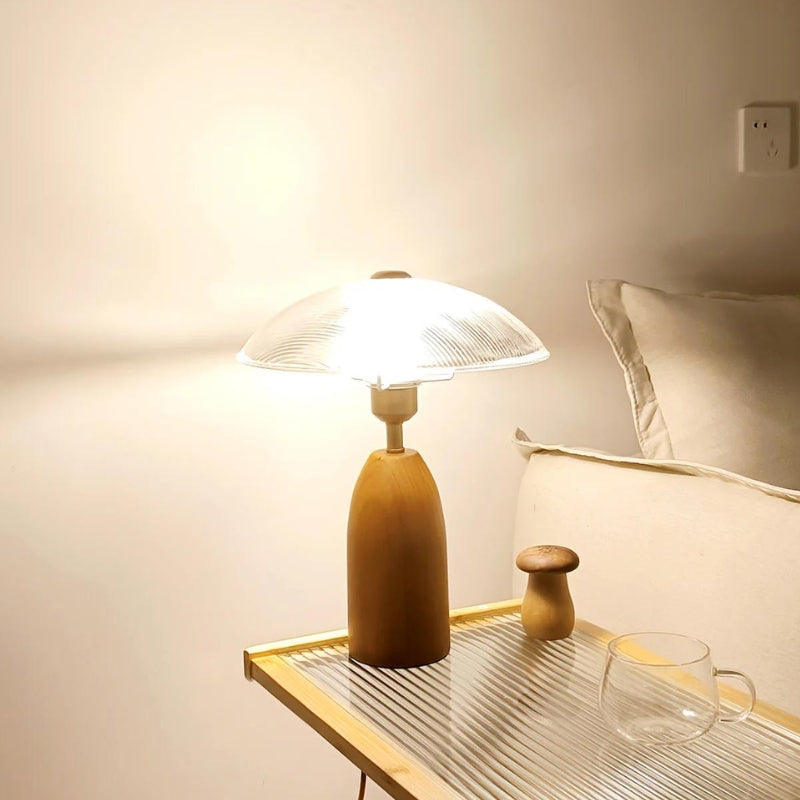 ALENA Majestic Wood Table Lamp