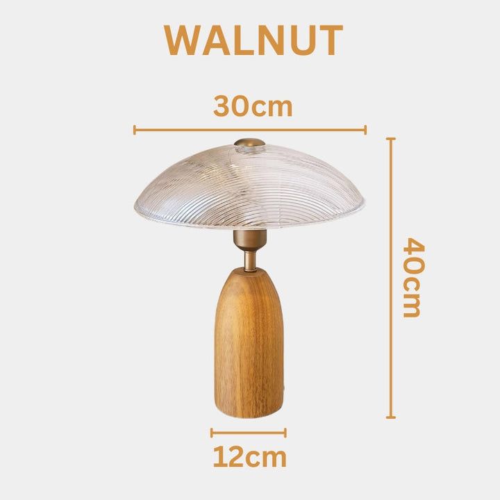 ALENA Majestic Wood Table Lamp