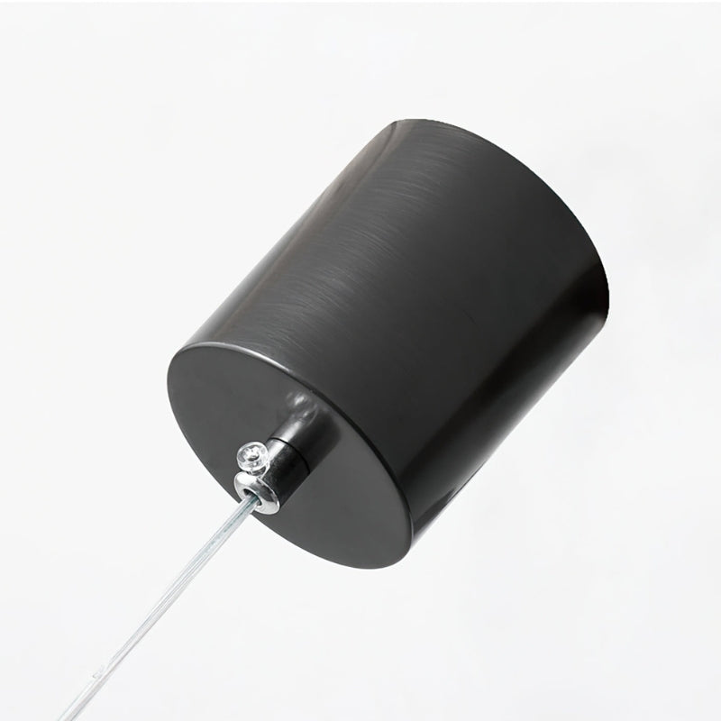 ALMA Modern Black Linear LED Contemporary Minimalist Chandelier