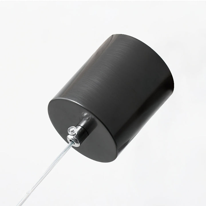 ALMA Modern Black Linear LED Contemporary Minimalist Chandelier