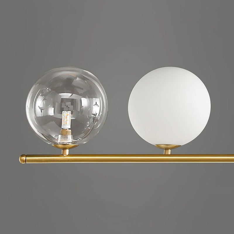 AMIRI Modern Glass Gold Elegant Lighting Chandelier