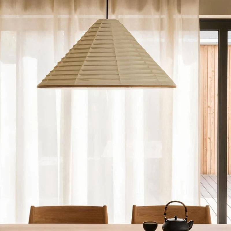 APRIL Rice Paper Japanese Style Pendant Light