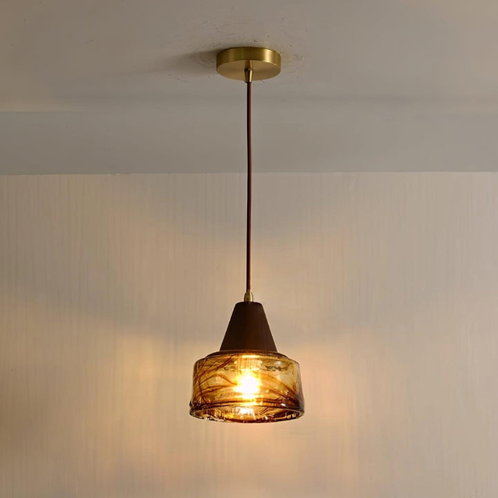 AZHA Glass Vintage Classic Pendant Lamp