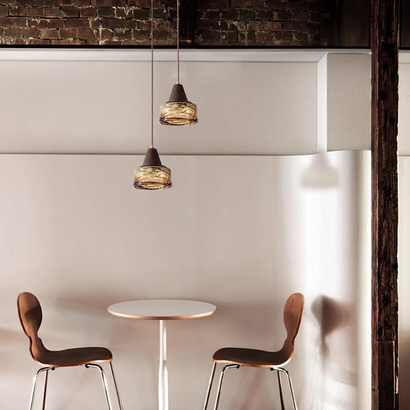 AZHA Glass Vintage Classic Pendant Lamp