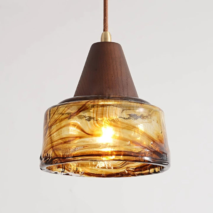 AZHA Glass Vintage Classic Pendant Lamp