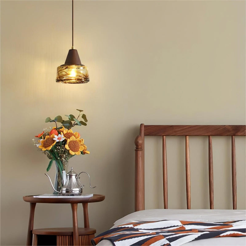 AZHA Glass Vintage Classic Pendant Lamp