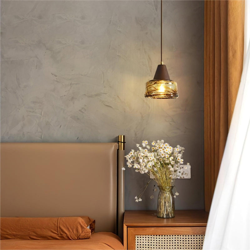 AZHA Glass Vintage Classic Pendant Lamp