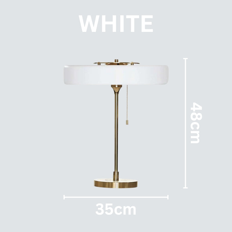 B-Green Table Lamp SIlver