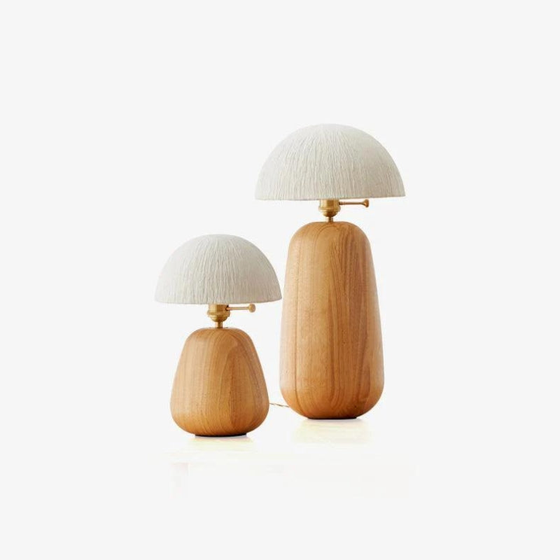 BAMBIE Natural Wood Table Lamp