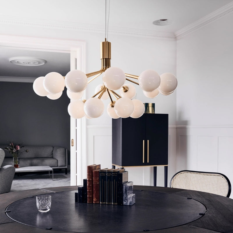 BRIA Luxury Glass Chandelier